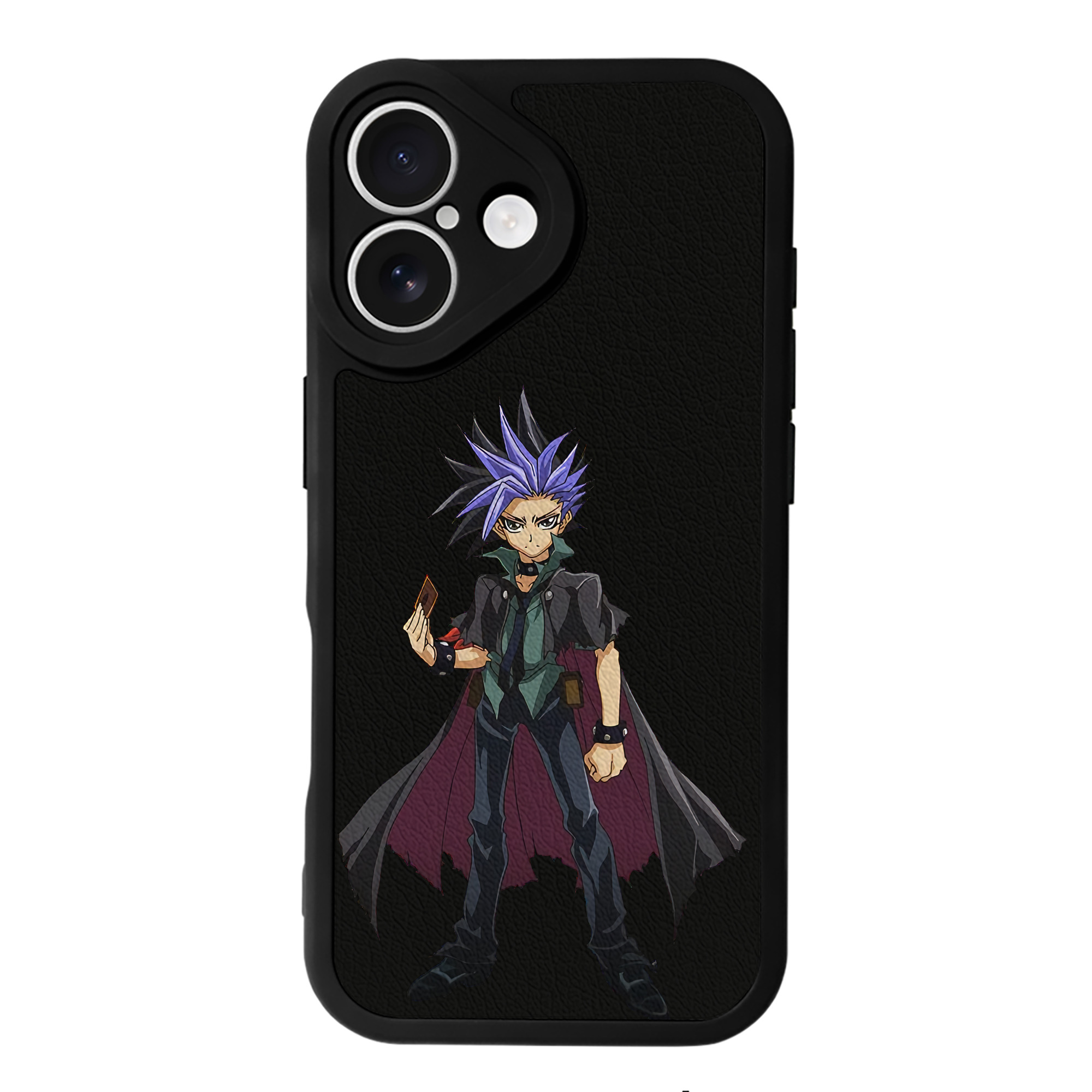 遊☆戯☆王 Yu-Gi-Oh! 【iPhone 16シリーズ対応】シリコンスマホケース（レザー調） 材質：シリコン